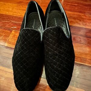 Giorgio Brutini Black Velvet Men's Slip-Ons